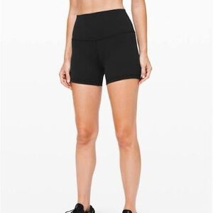 Lululemon Align shorts Black size 4 with 4” inseam